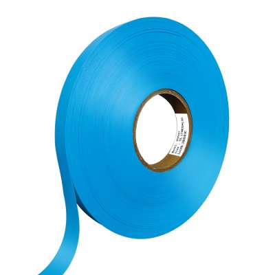 Blue 20MM Wide Hot Air PU Seam Sealing Tape For Medical Disposable Isolation PE PPE PU Suit Clothing